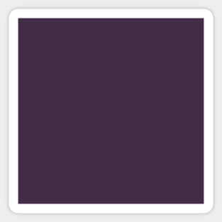 Dark mauve beauty Sticker